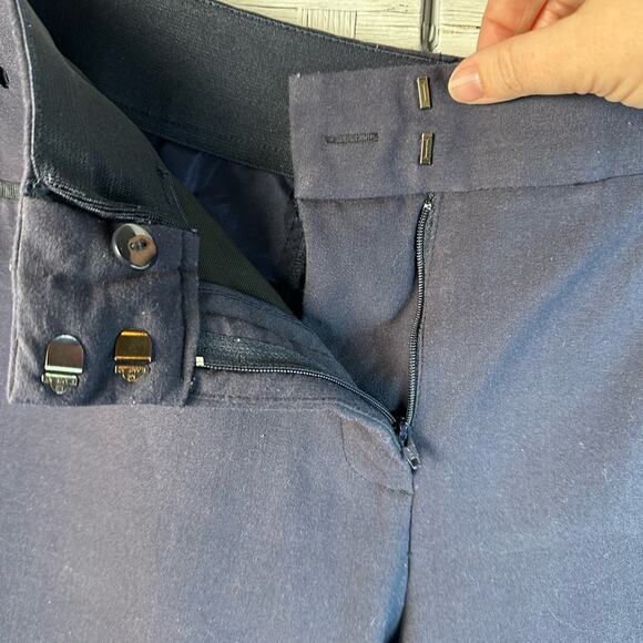 Lane Bryant The Lena Modernist Collection pants Navy office evening plus size - Picture 4 of 10